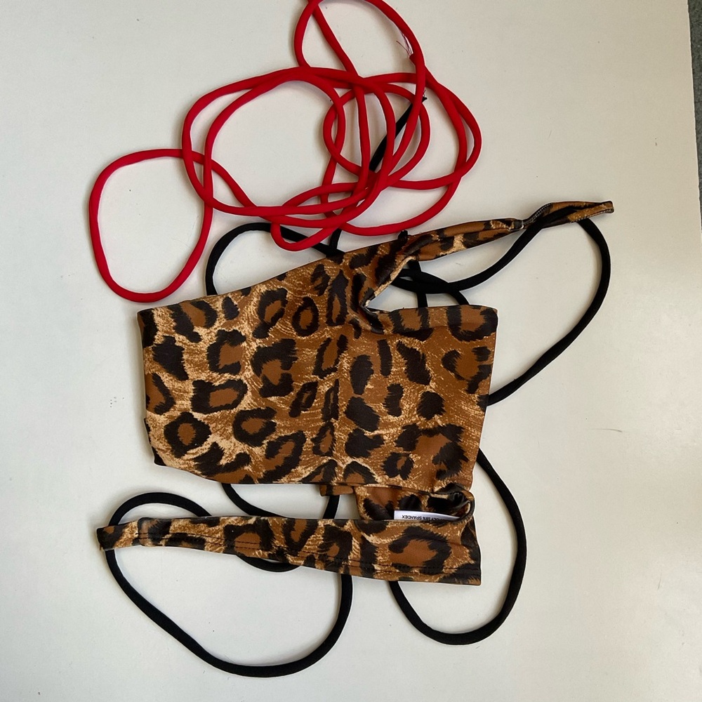Tiger Friday Bronx Crop Top Cheetah